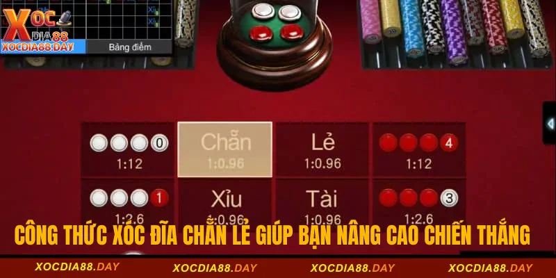 03 Công Thức Xóc Đĩa Chẵn Lẻ - Đánh Đâu Thắng Đó 1 Công thức xóc đĩa chẵn lẻ giúp bạn nâng cao chiến thắng