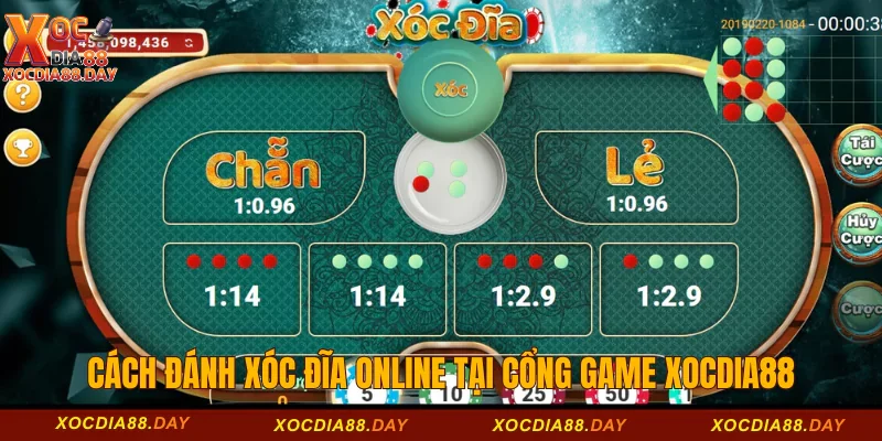 Cách Đánh Xóc Đĩa Online Dễ Thắng | Kinh Nghiệm Nâng Cao 1 Cách đánh xóc đĩa online tại cổng game Xocdia88