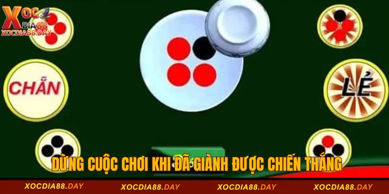 Luật Chơi Xóc Đĩa Online Cơ Bản Nhất Cho Bet Thủ 3 Dừng cuộc chơi khi đã giành được chiến thắng