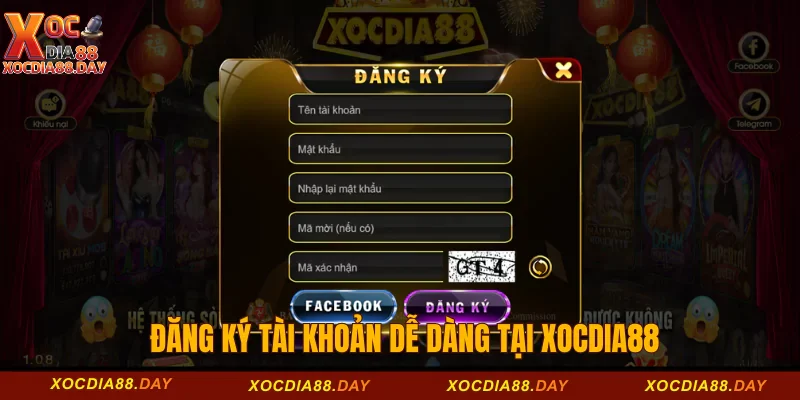 Trang chủ 28 Đăng ký tài khoản dễ dàng tại Xocdia88